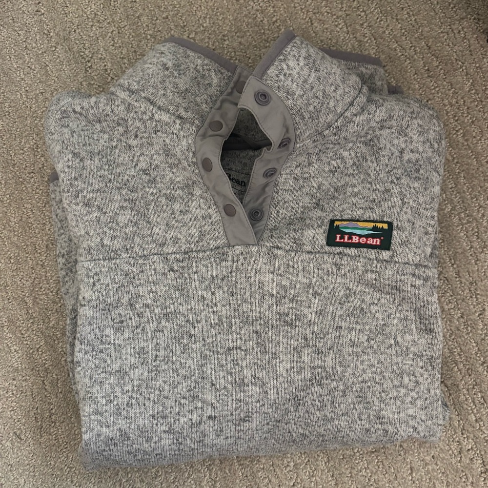 LL bean quarter fleece